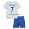 Maillot de Supporter France Antoine Griezmann 7 Extérieur Coupe du Monde 2022 Pour Enfant